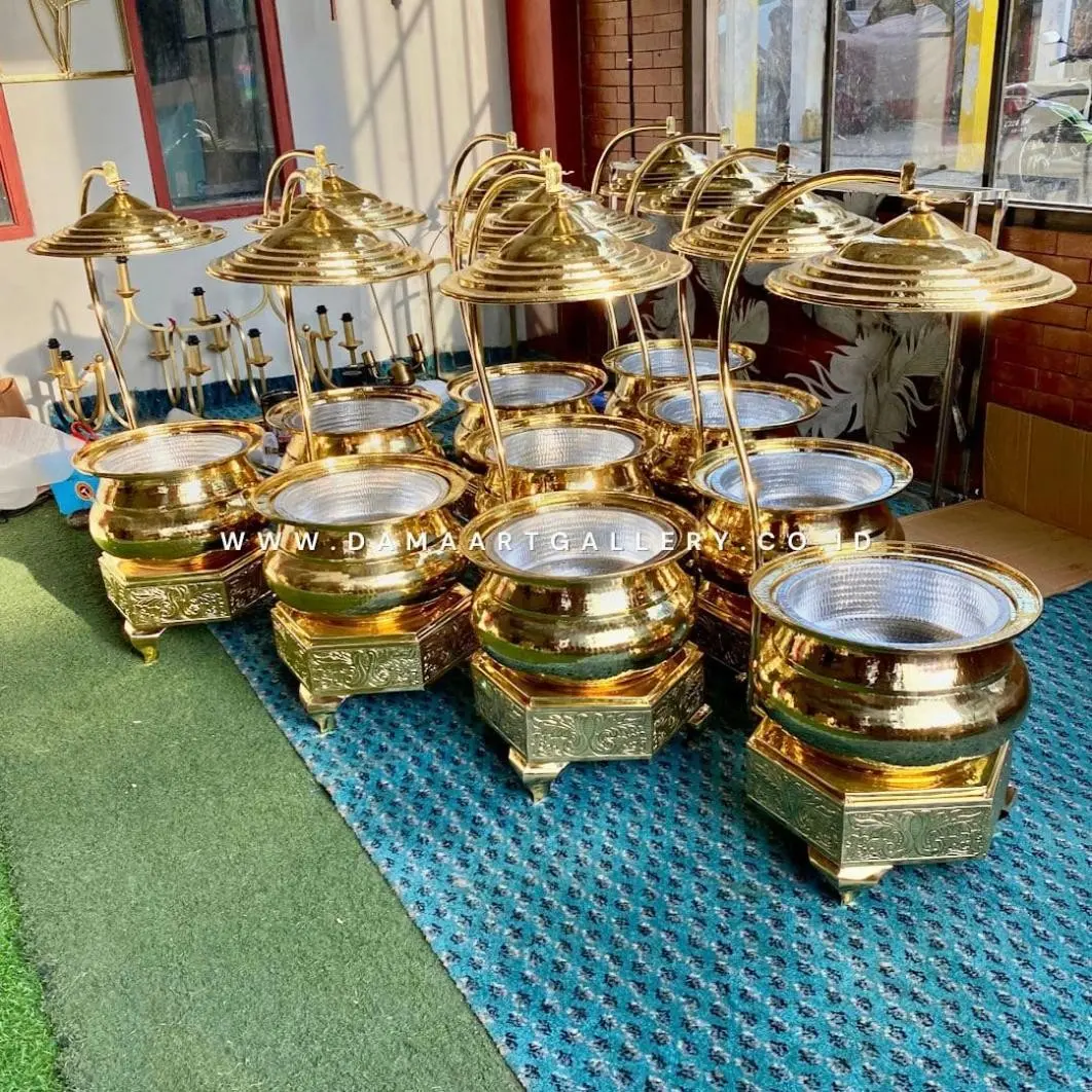 Alat Prasmanan Chafing Dish Kuningan